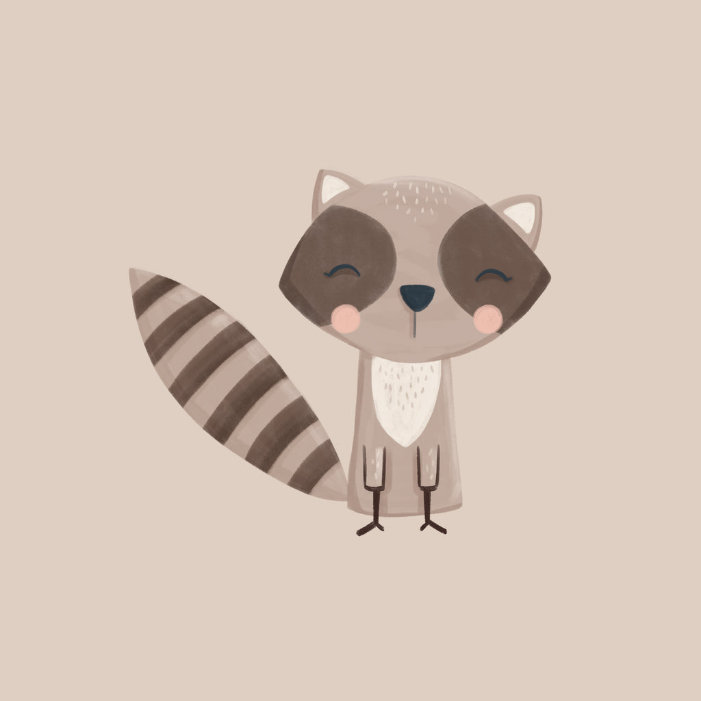 Mapache - Unframed art print