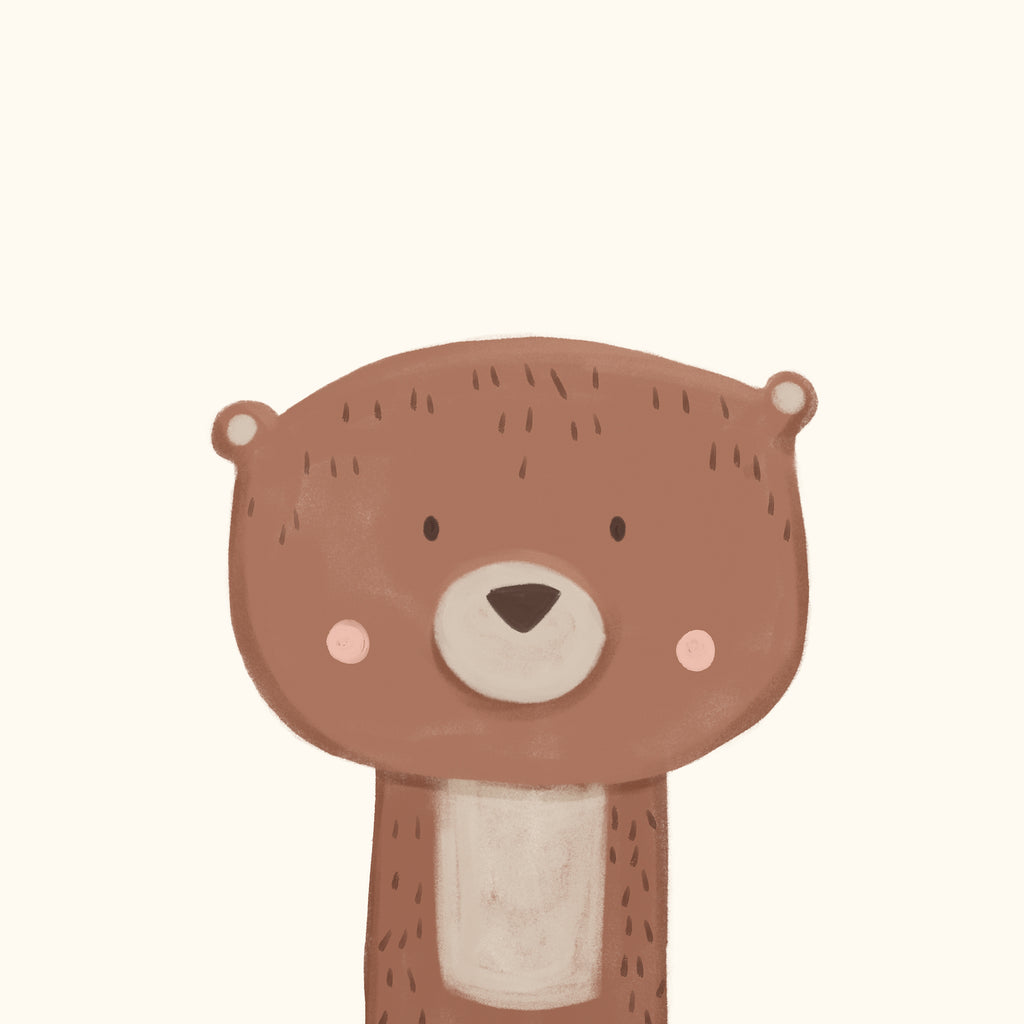 Sweet bear - Unframed art print