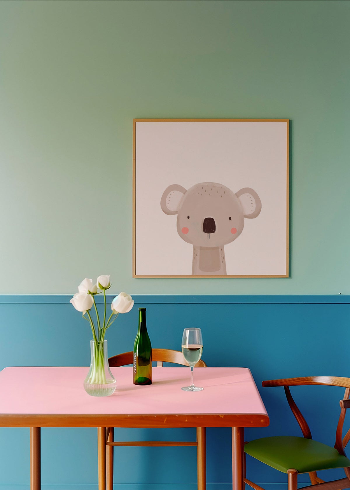 Kinderbild Koala minimal