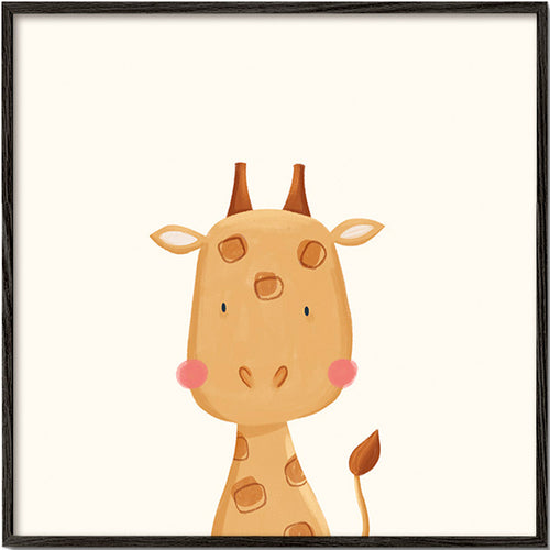 Kinderbild: süße Giraffe