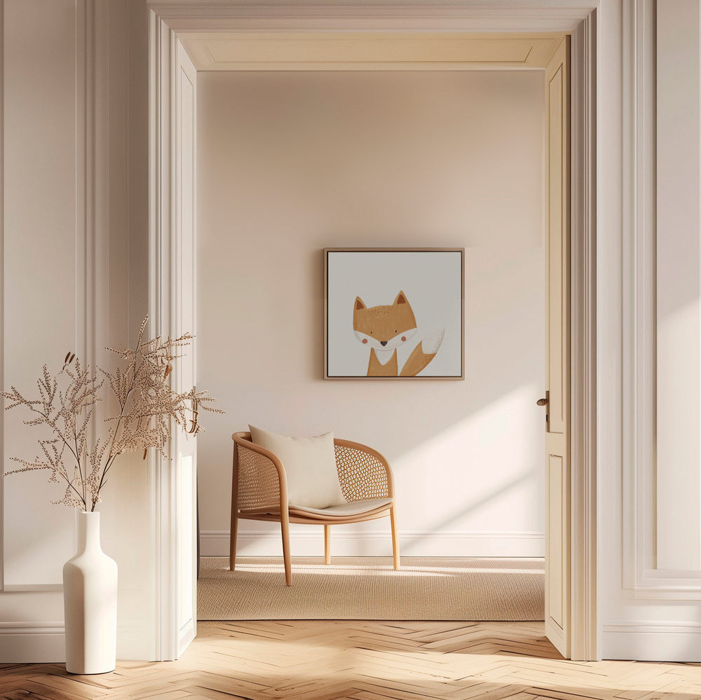 Süße Fuchs-Illustration