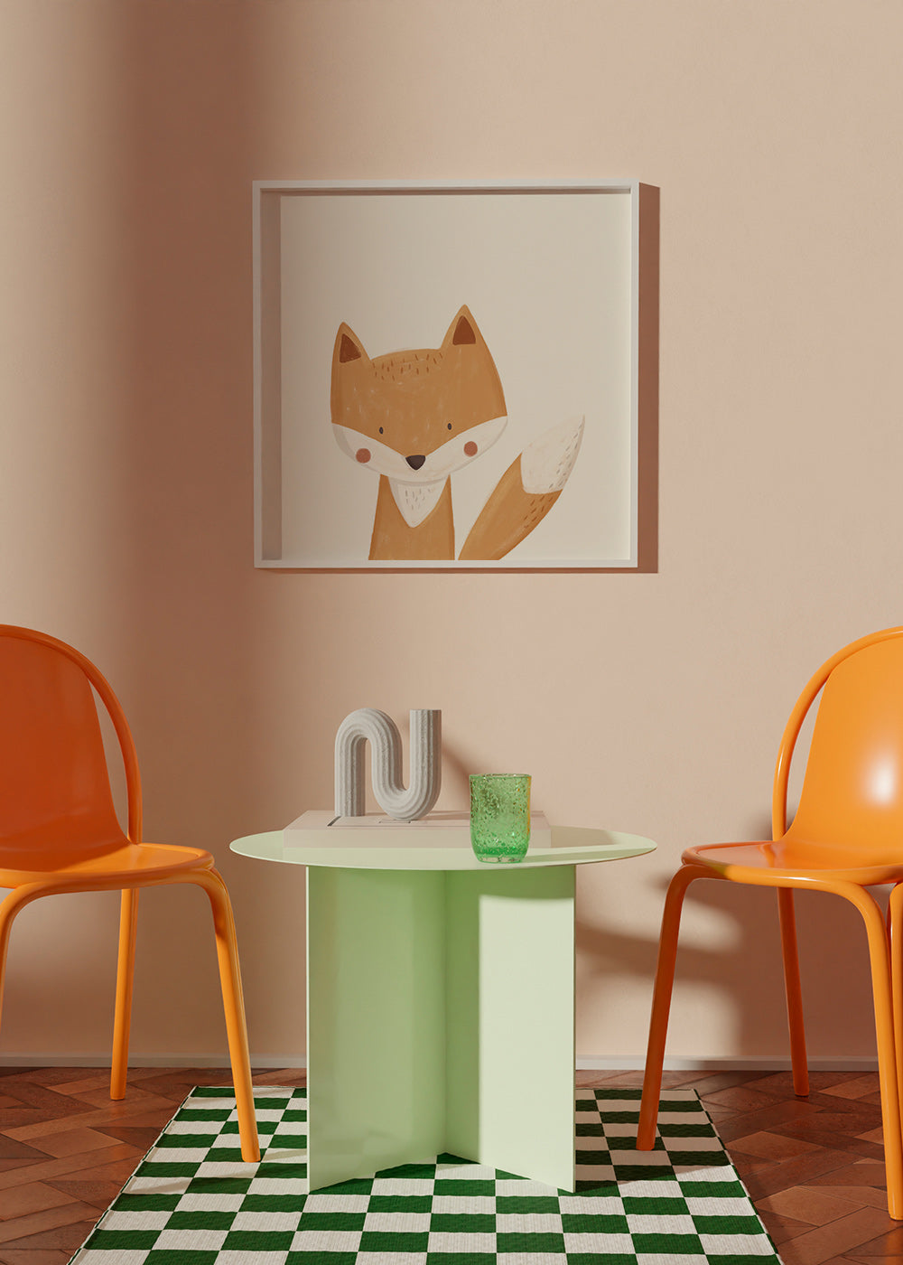 Süße Fuchs-Illustration