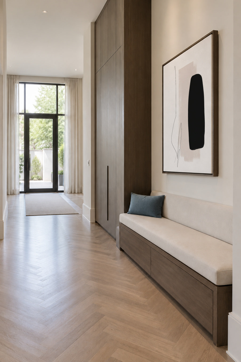 It is a Sign - Framed canvas in an interior