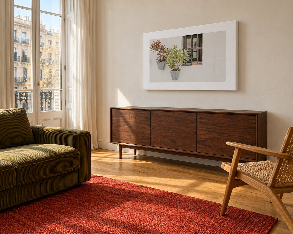 Southern Spain VII - Unframed canvas in an interior