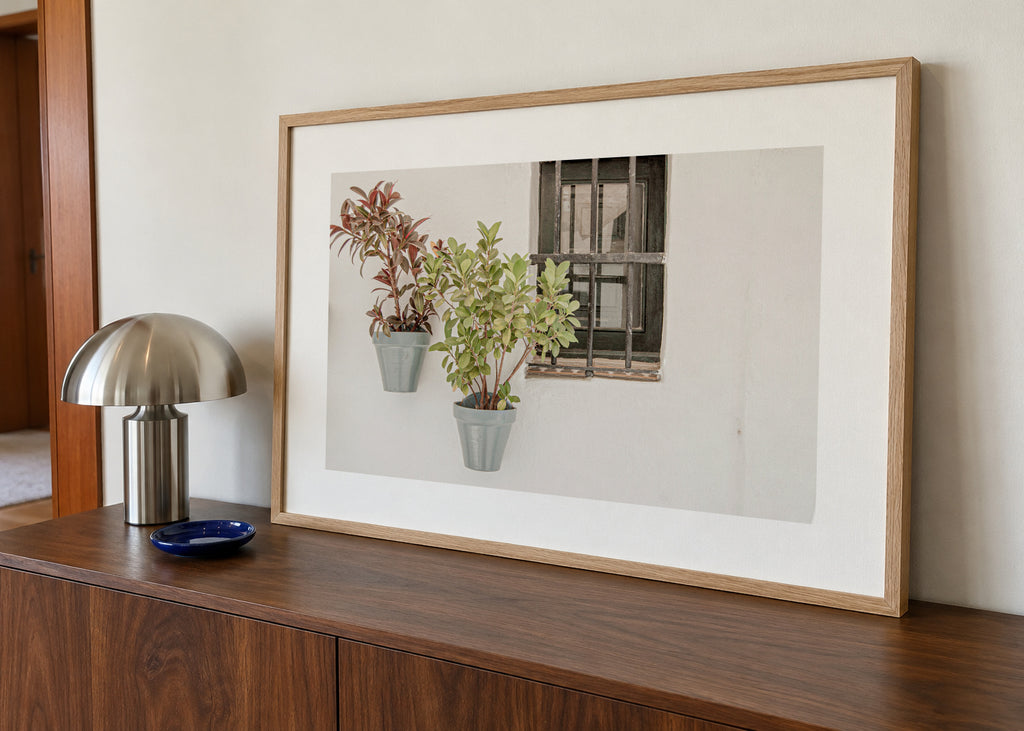 Southern Spain VII - Framed poster in an interior