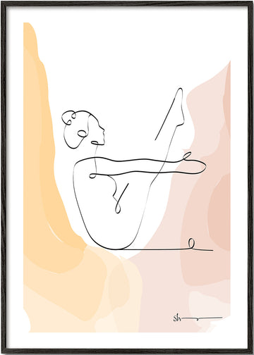 Boat pose -  Naukasana