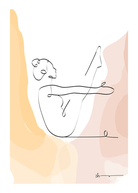 Boat pose -  Naukasana