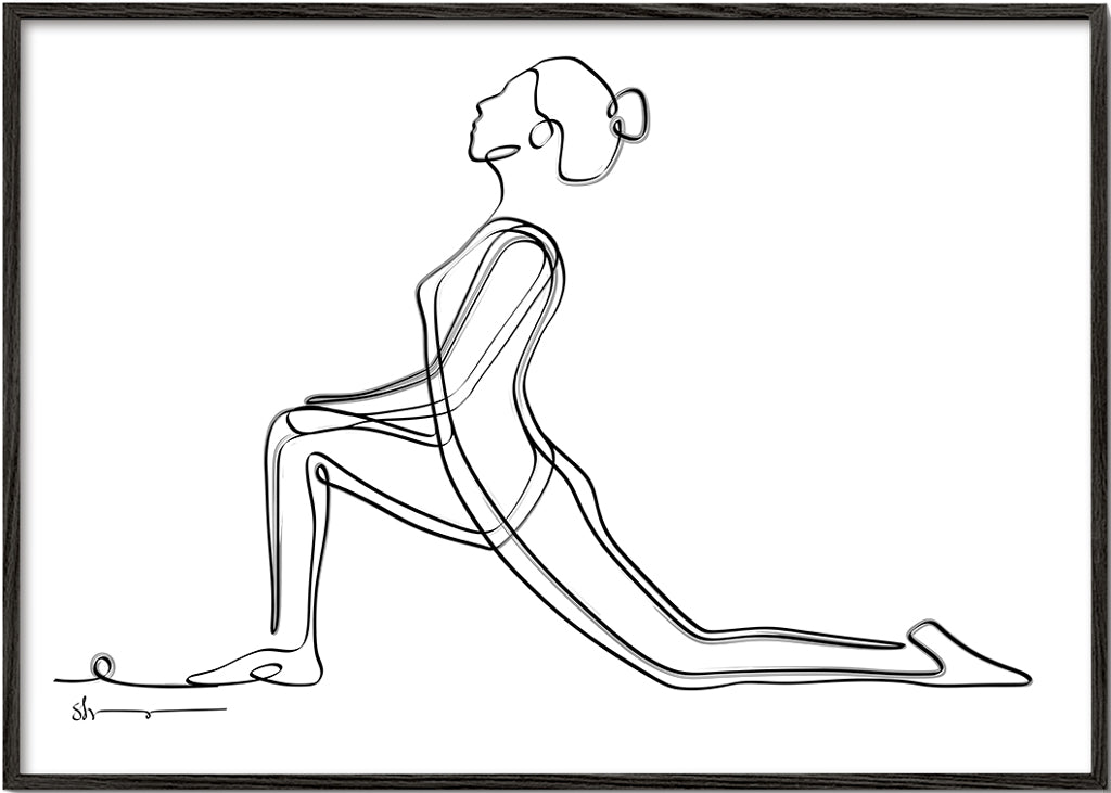 Low lunge Pose - Complete