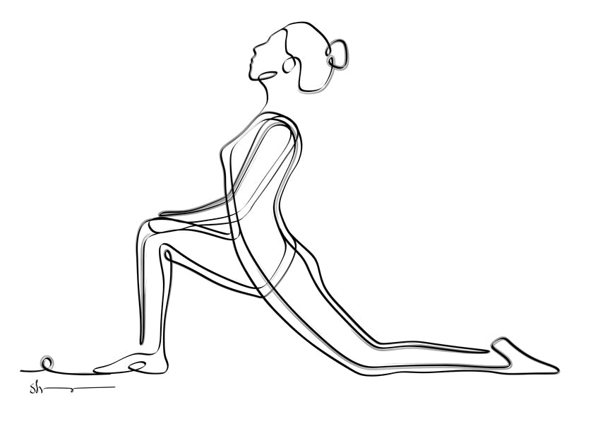 Low lunge Pose - Complete