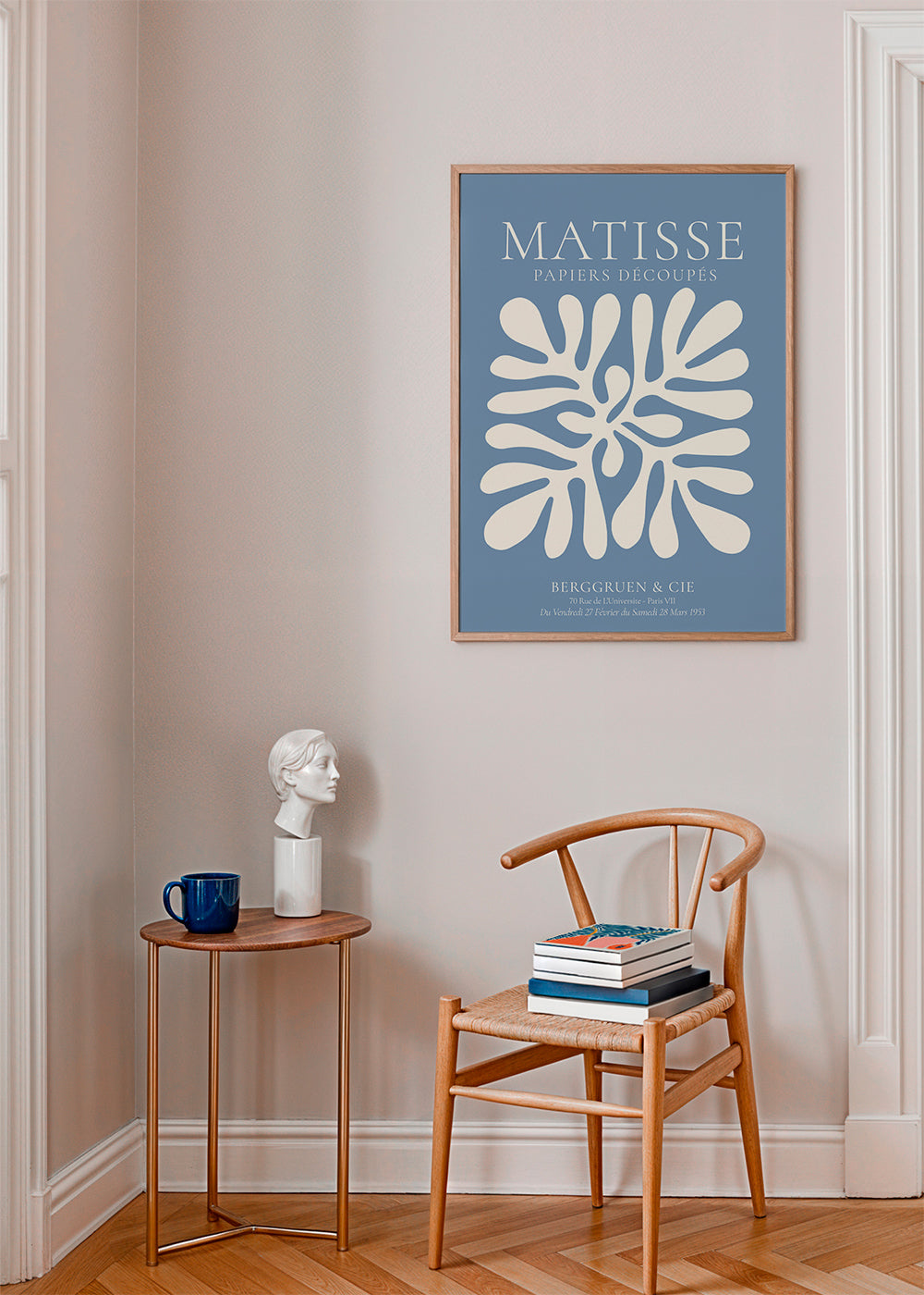 Henri Matisse BLUE papiers découpés I