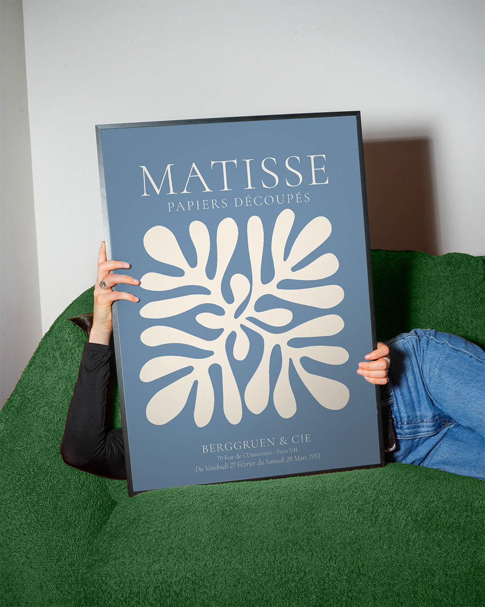 Henri Matisse BLUE papiers découpés I