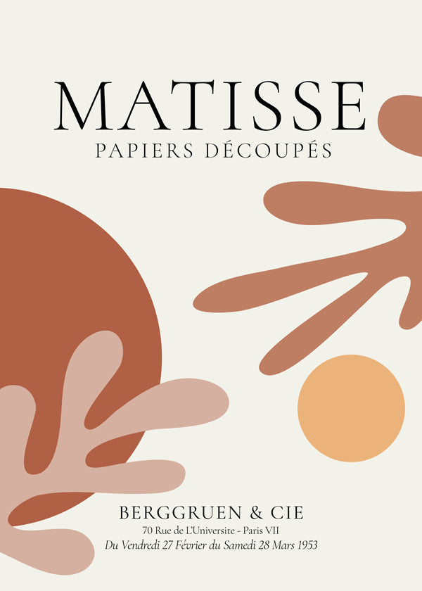 Henri Matisse papiers découpés VII