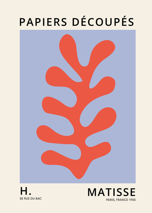 Henri Matisse papiers découpés X - Unframed art print