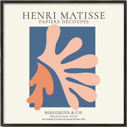 Henri Matisse PINK papiers découpés II