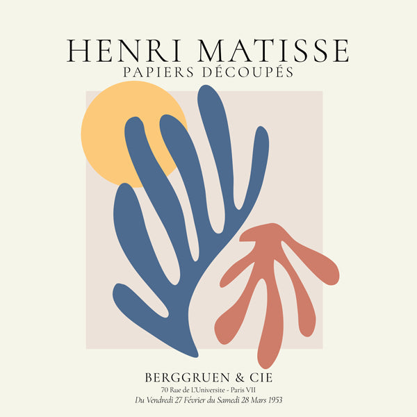 Henri Matisse papiers découpés IXX