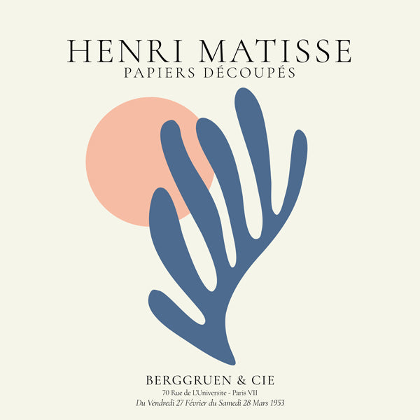 Henri Matisse papiers découpés XX