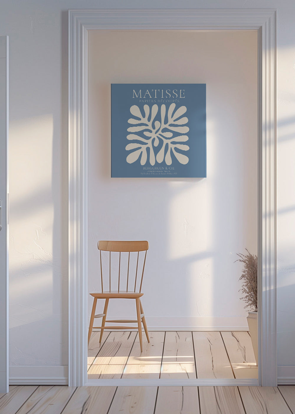 Henri Matisse BLUE papiers découpés II