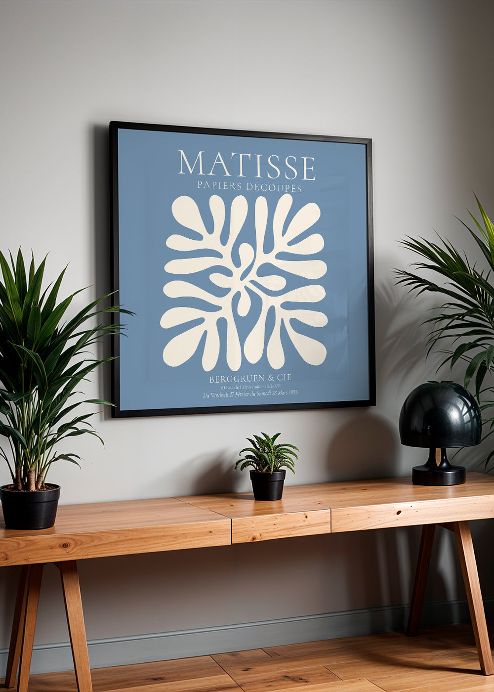 Henri Matisse BLUE papiers découpés II