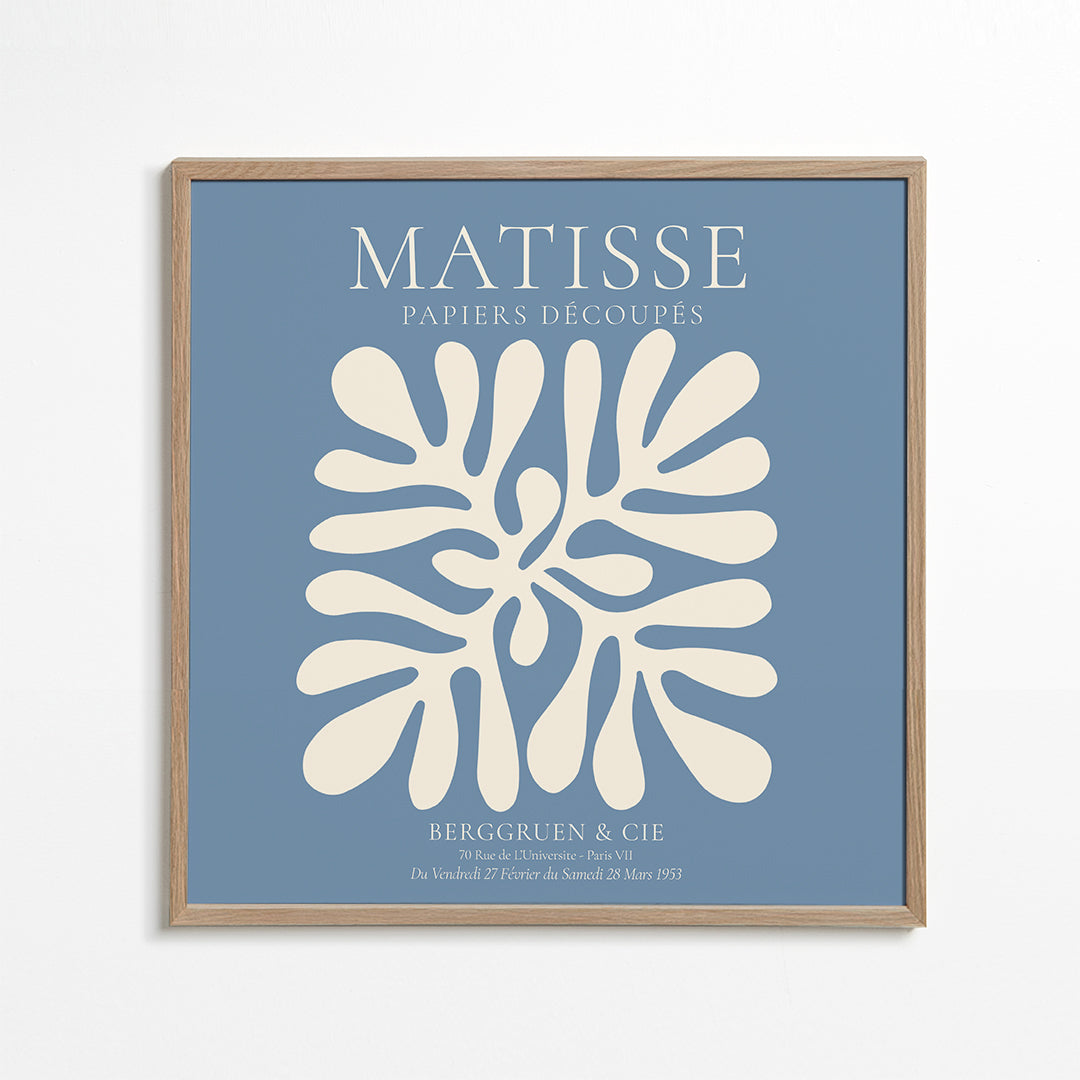 Henri Matisse BLUE papiers découpés II