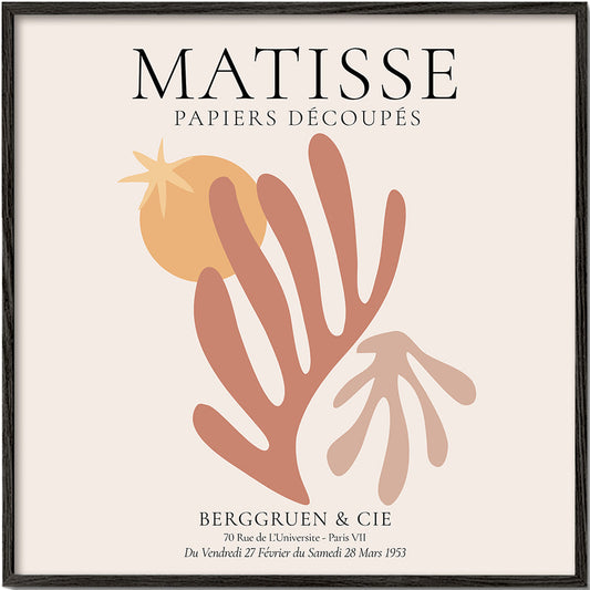 Henri Matisse papiers découpés poster XXV