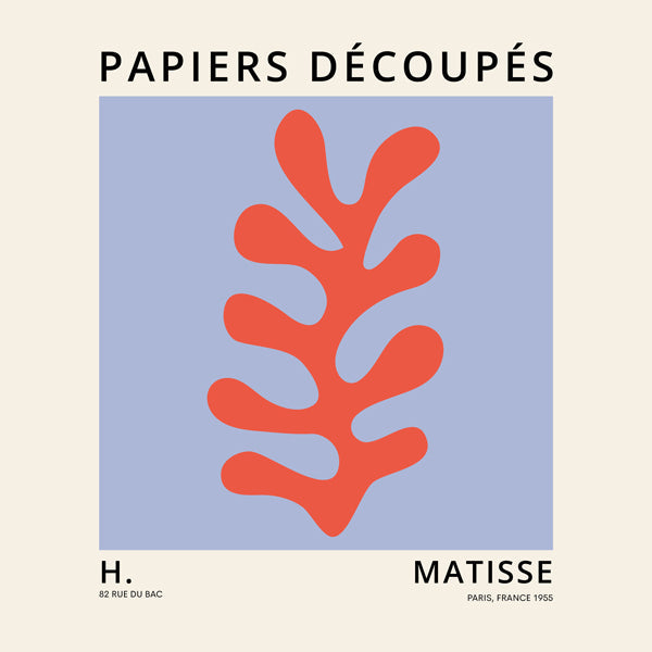 Henri Matisse papiers découpés XXVI