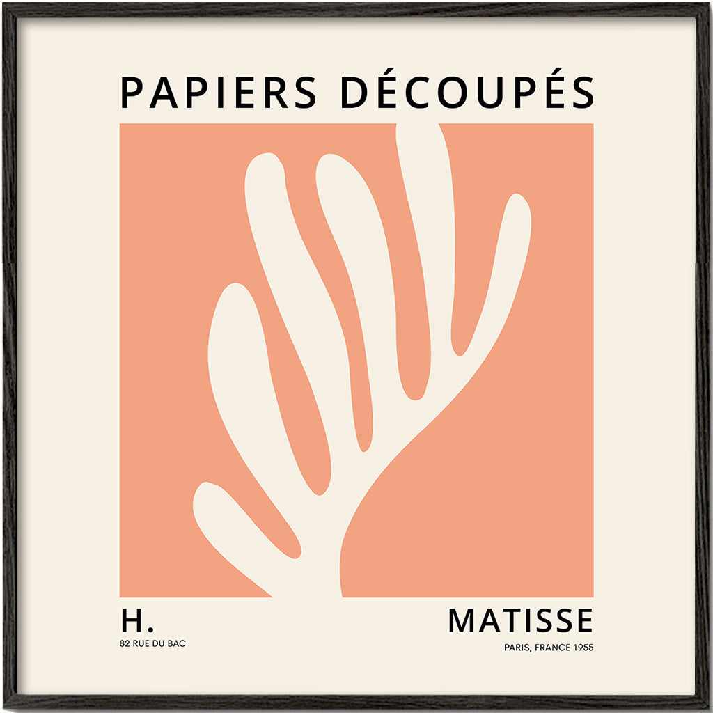 Henri Matisse ORANGE papiers découpés II