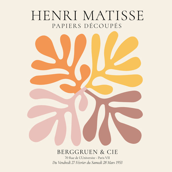 Henri Matisse papiers découpés XXIX