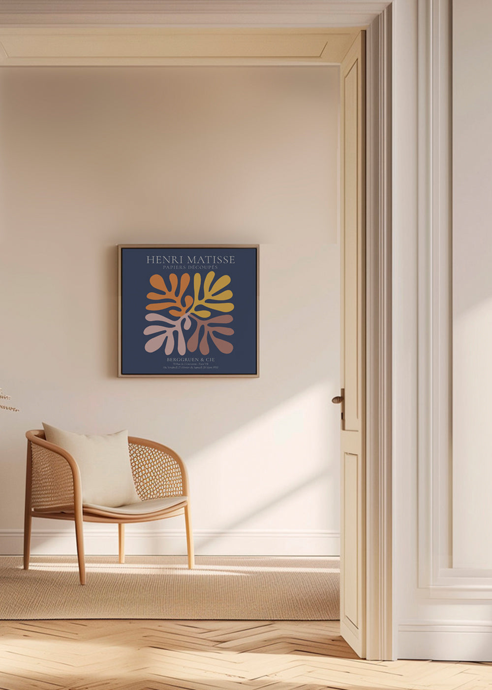 Henri Matisse NAVY papiers découpés II