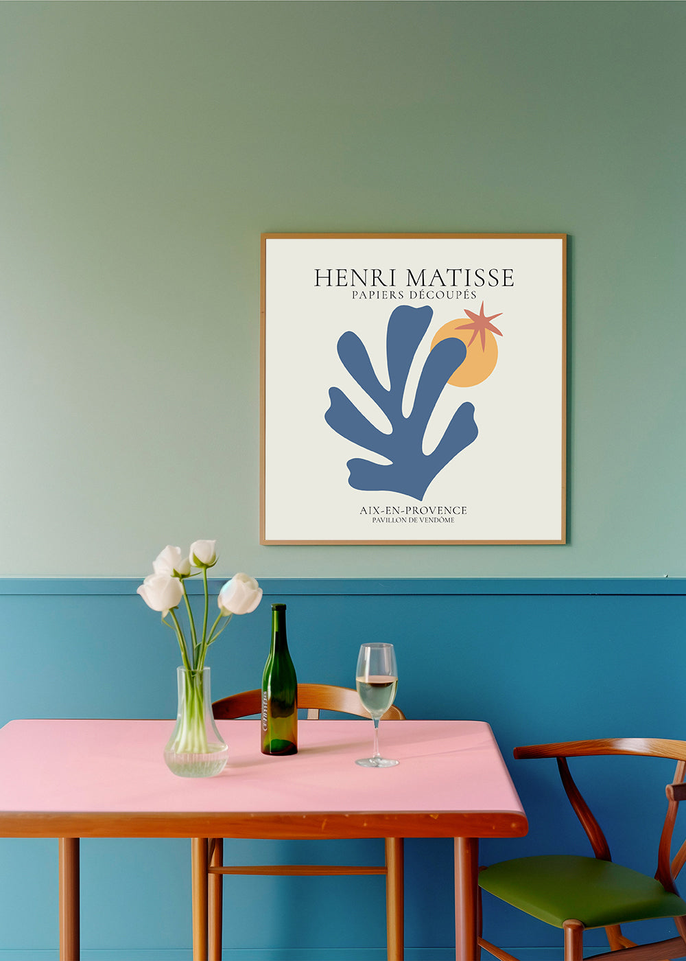 Henri Matisse aix en provence PAPIER DÉCOUPÉ IV
