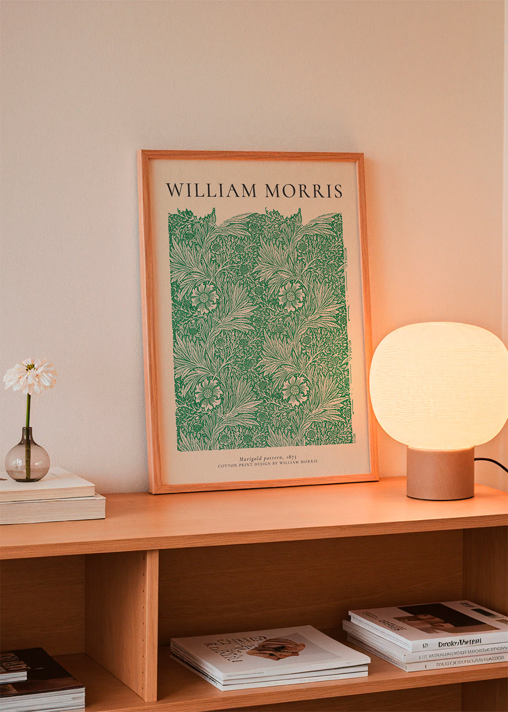 William Morris Green Marigold