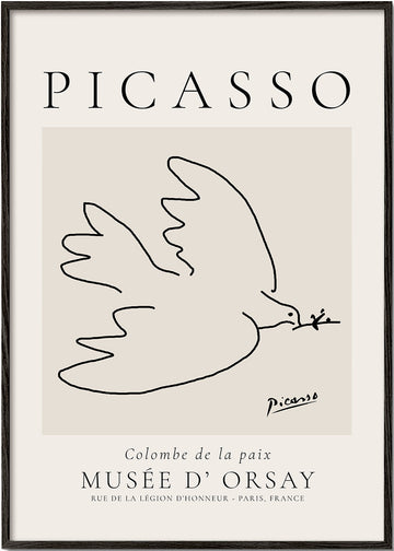 Pablo Picasso Animals Drawings Dove La colombe de paix