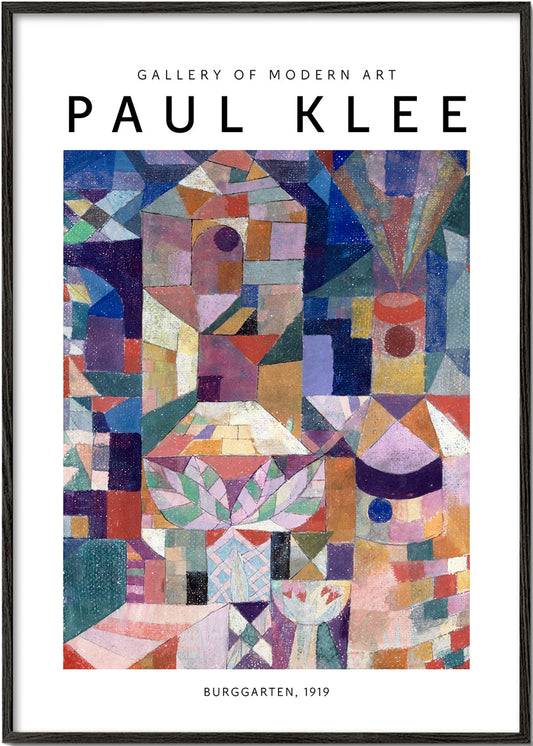 Paul Klee, BURGGARTEN, 1919