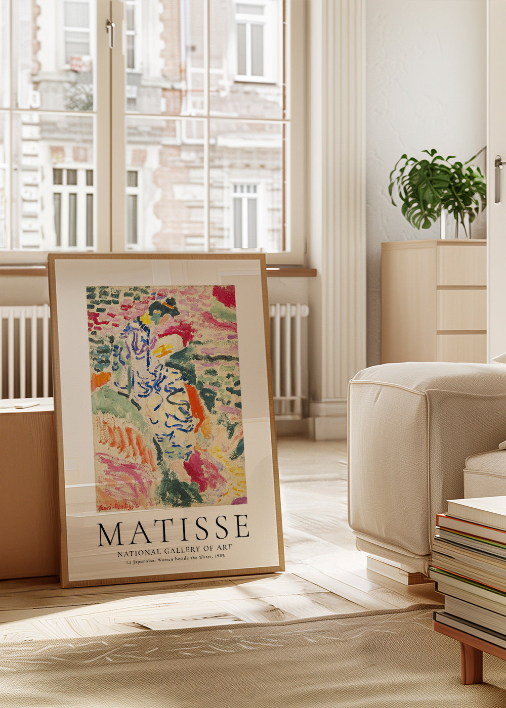 Henri Matisse La Japonaise: Woman beside the Water, 1905