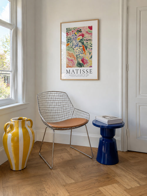 Henri Matisse La Japonaise: Woman beside the Water, 1905 - Framed poster in an interior