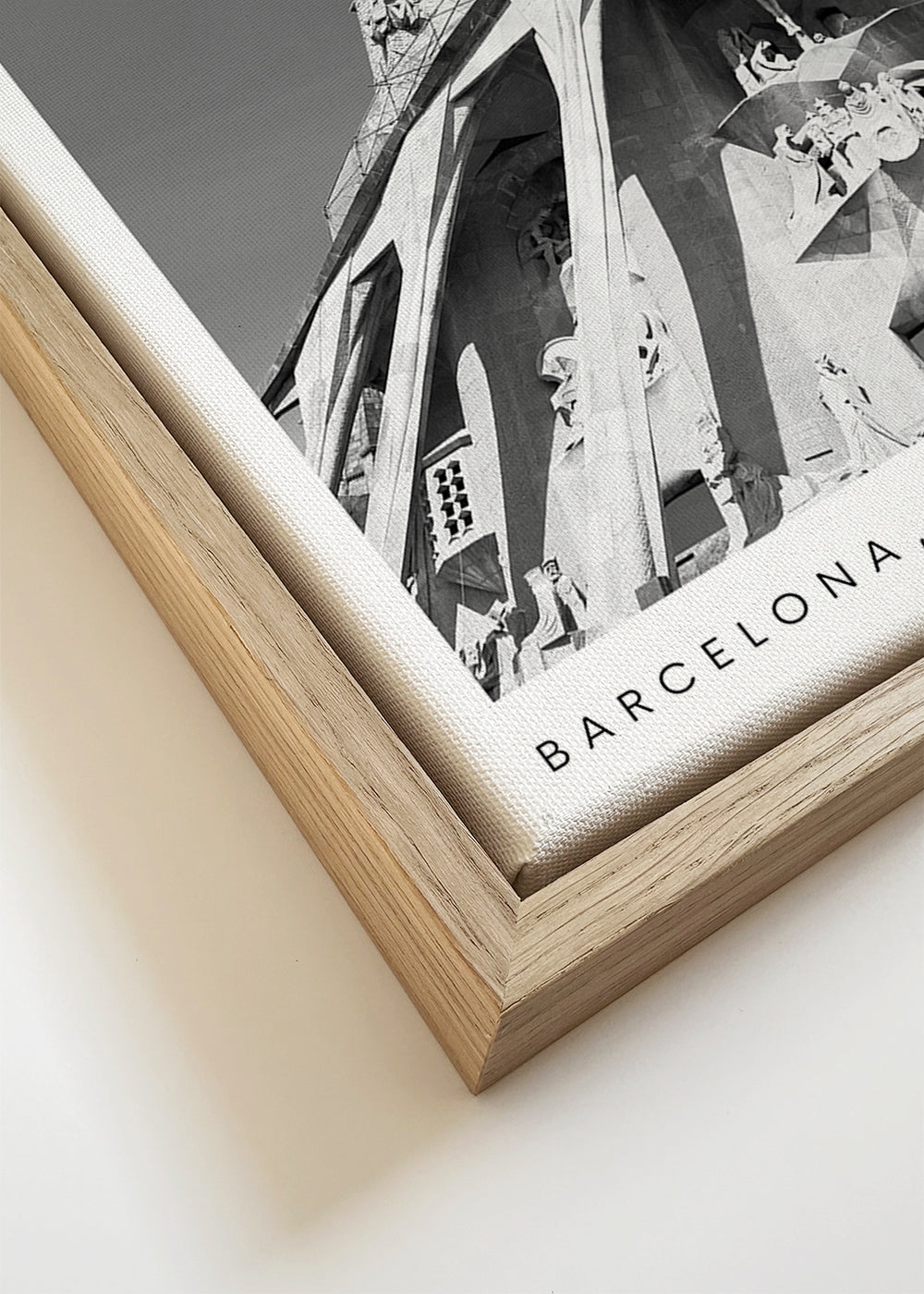 Bacelona coordinates poster