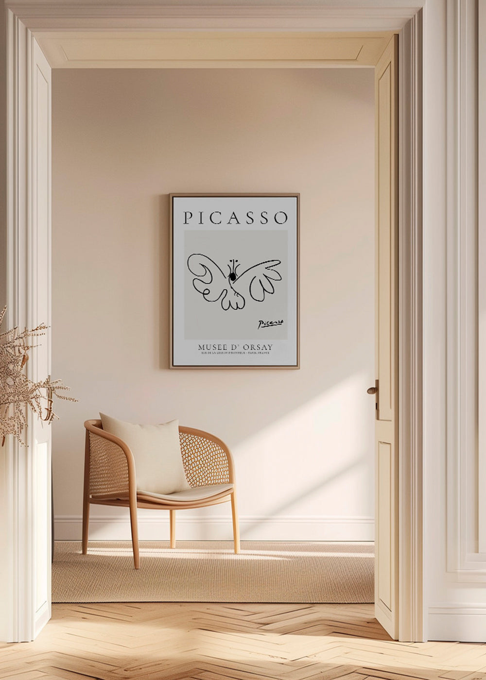 Pablo Picasso Animals Drawing butterfly