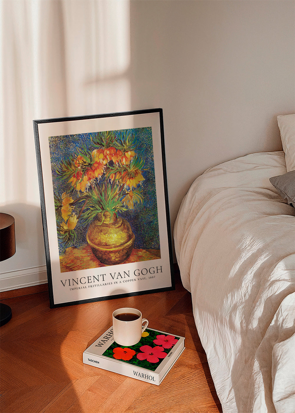 Vincent Van Gogh imperial fritillaries in a copper vase