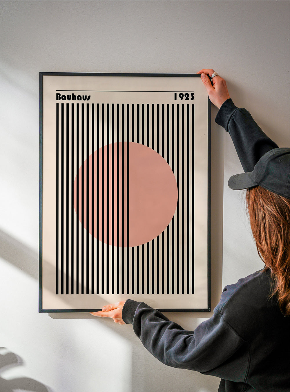 Bauhaus Pink Circle