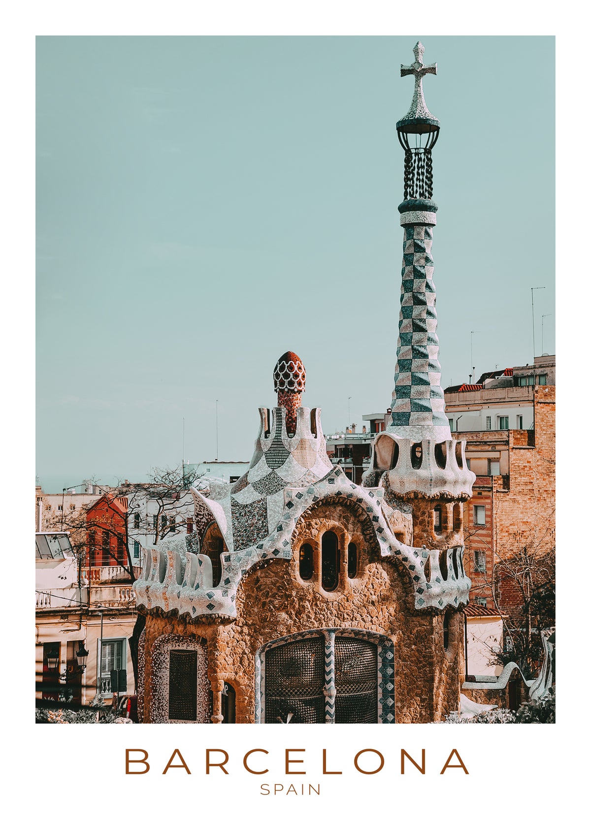 Spain Collection Barcelona - Unframed art print