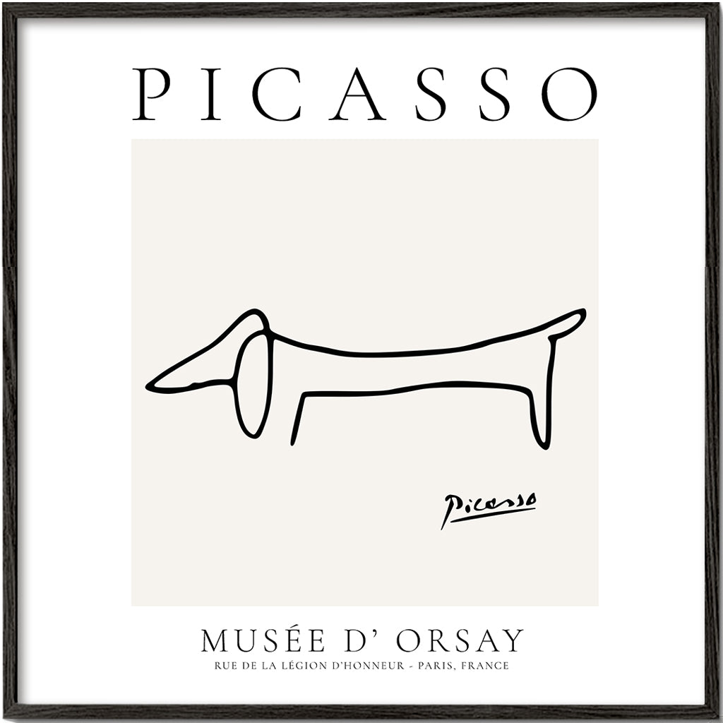 Pablo Picasso Animals Drawing Dog II