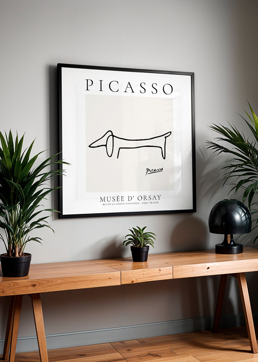 Pablo Picasso Animals Drawing Dog II