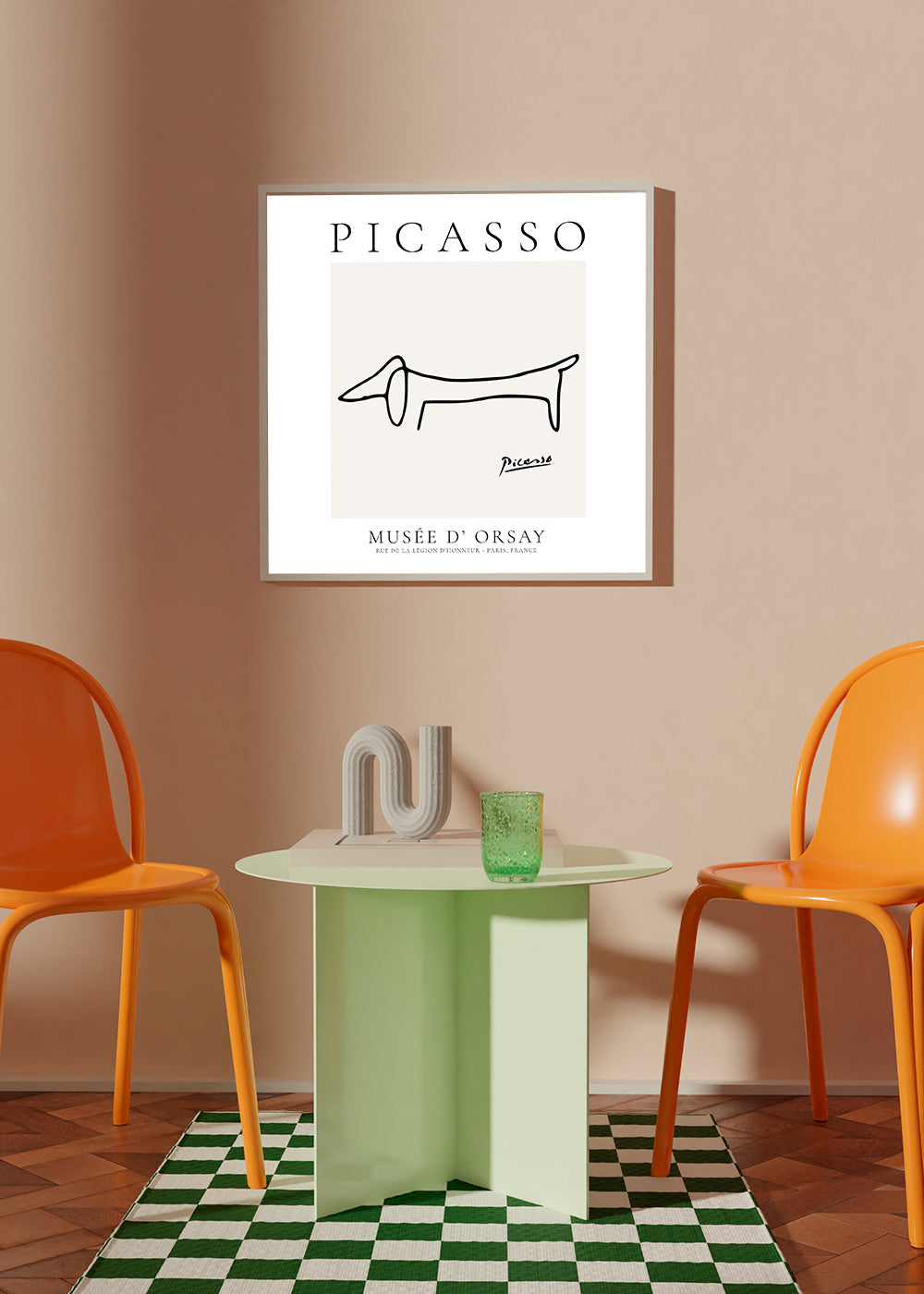 Pablo Picasso Animals Drawing Dog II