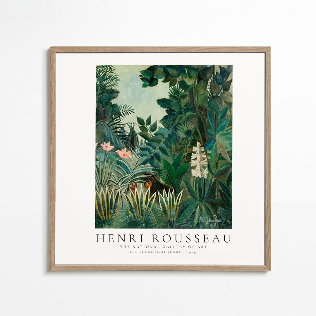 Henri Rousseau The equatorial jungle II