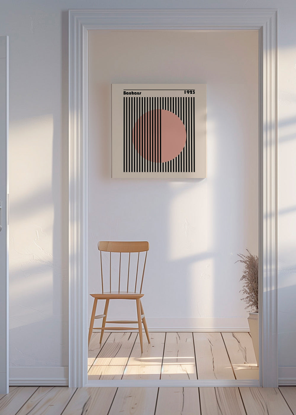 Bauhaus Pink Circle II
