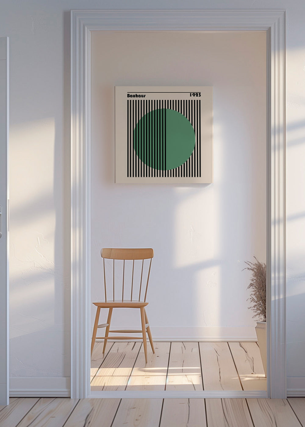 Bauhaus Green Circle II