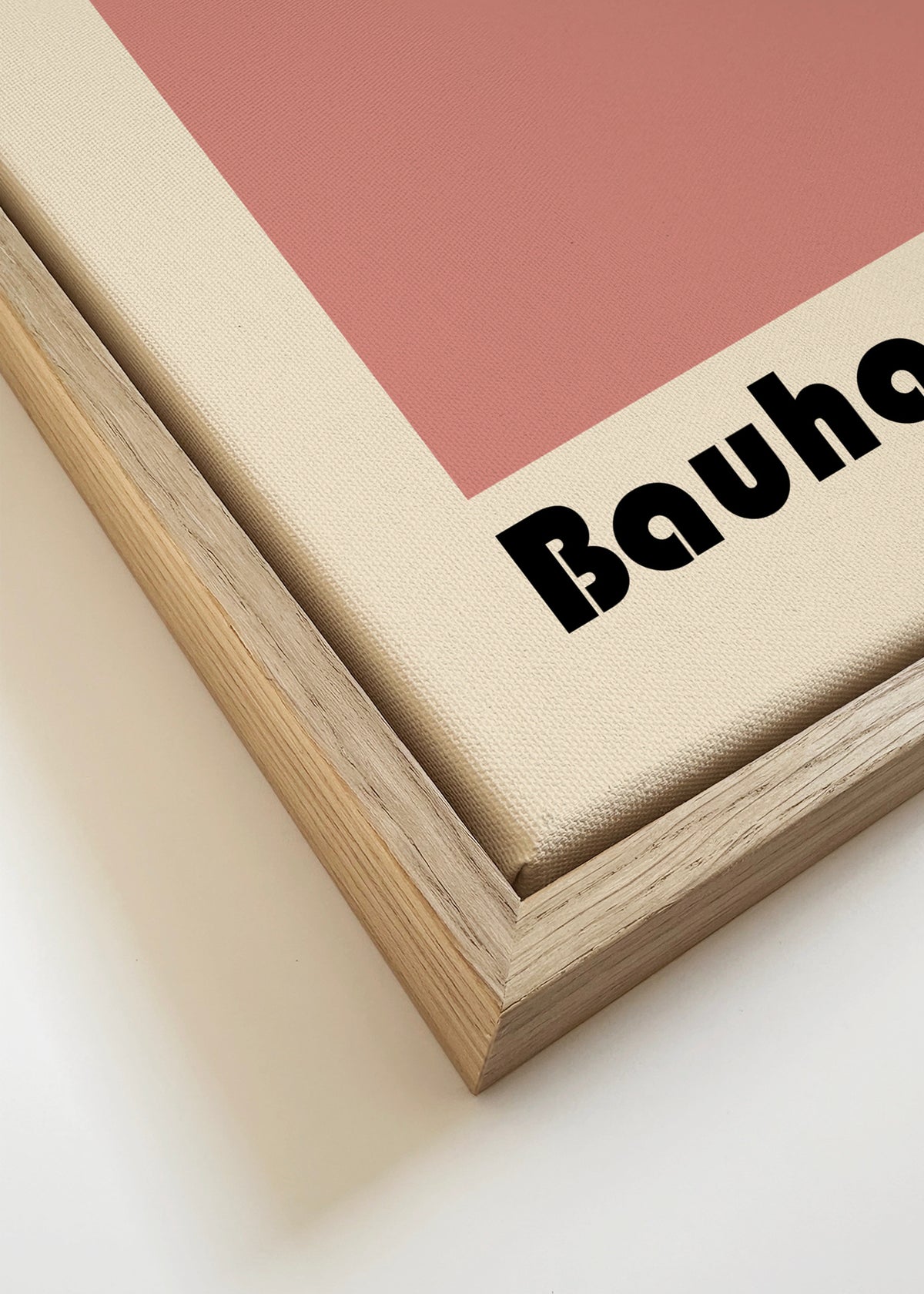 Bauhaus eye II - Framed canvas detail