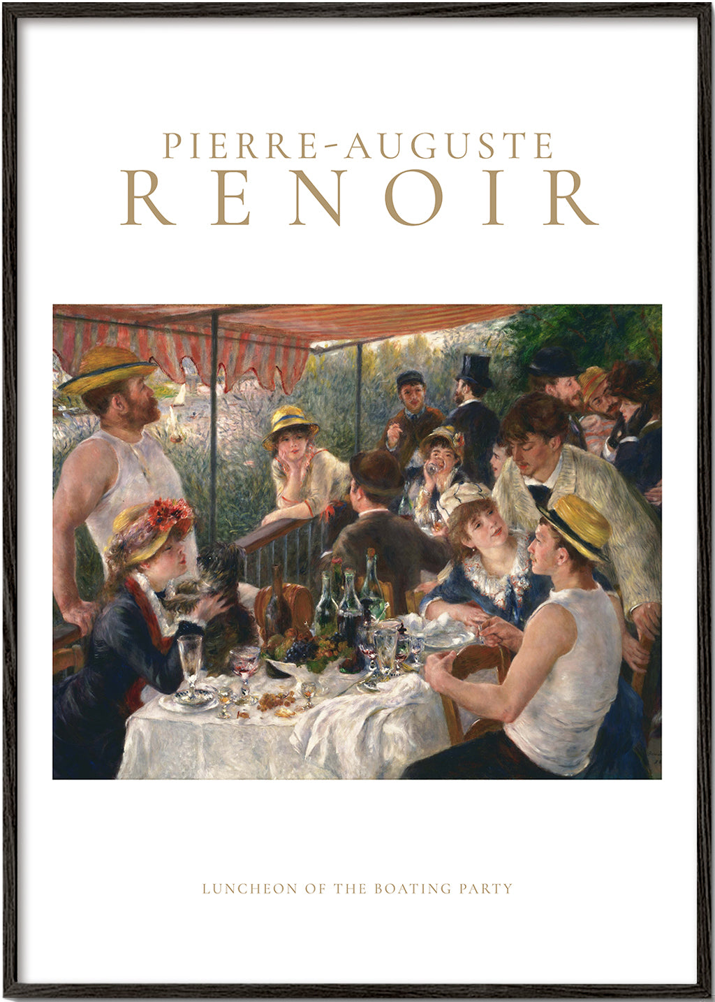 Luncheon of the Boating Party by Pierre-Auguste Renoir