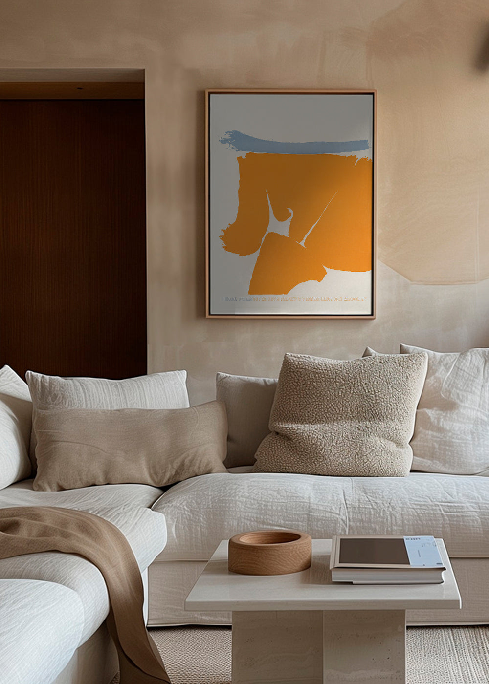 Friedel Dzubas (1960) vintage poster by Robert Elkon Gallery