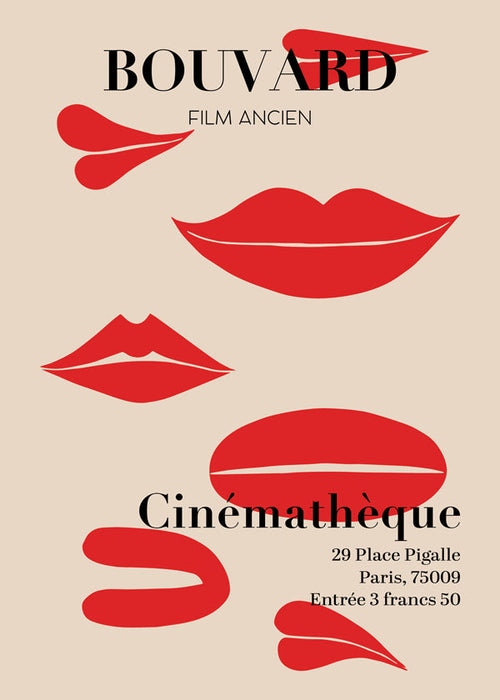Bouvard Cinémathéque 1969 Film Poster
