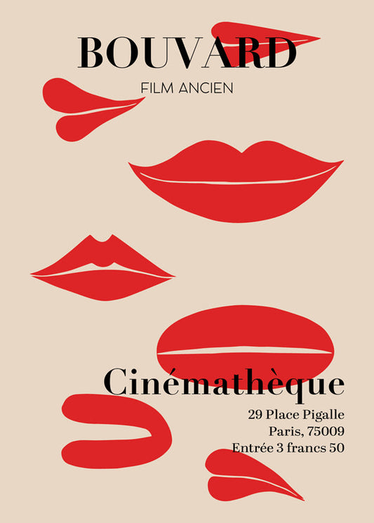 Bouvard Cinémathéque 1969 Film Poster